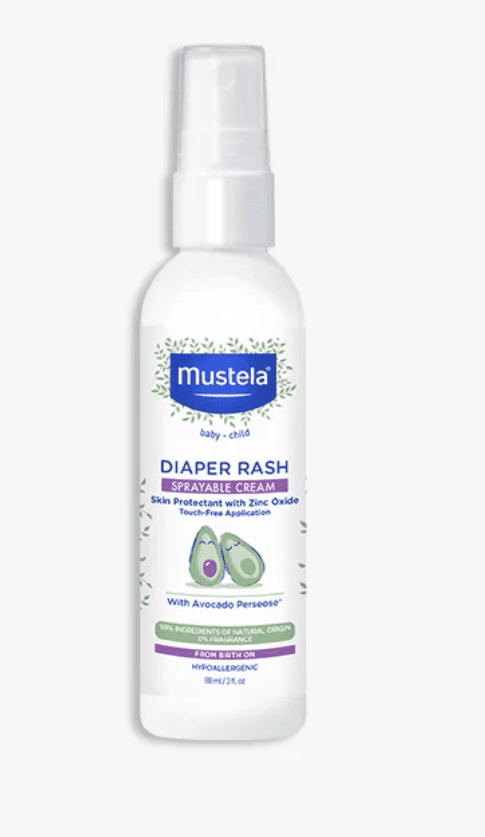 mustela sprayable diaper rash cream