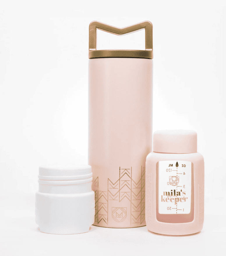 Mila's Keeper: Portable breastmilk bottle cooler
